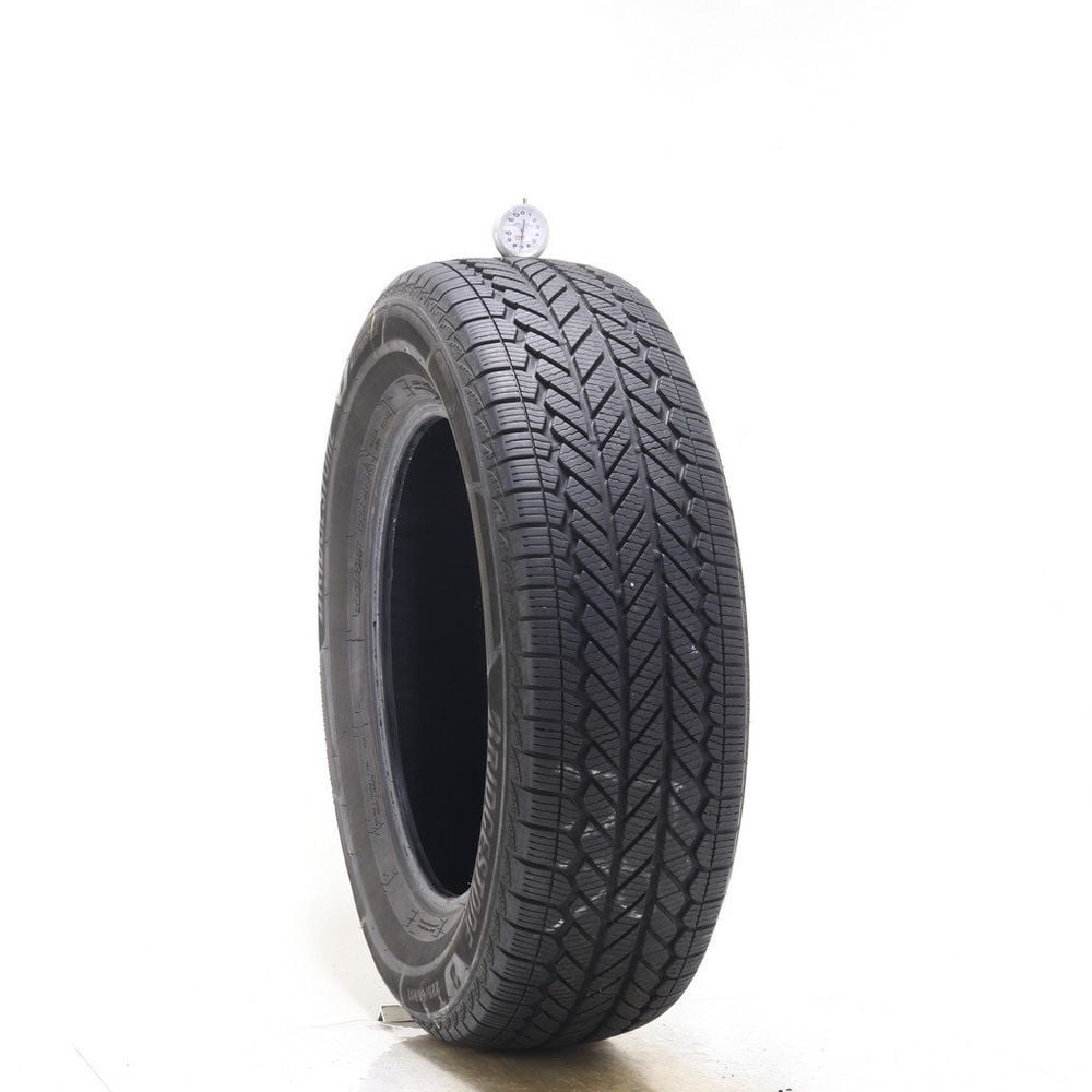 Set of (4) Used 225/65R17 Bridgestone WeatherPeak 102H - 5.5-7/32 - Image 4