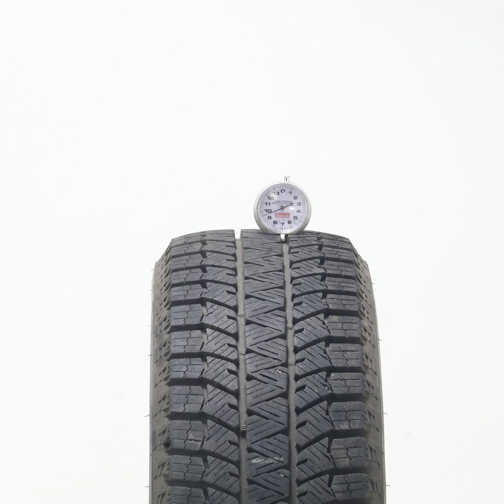 Set of (2) Used 195/60R15 Bridgestone Blizzak WS90 Studless 88T - 9.5-10/32 - Image 2