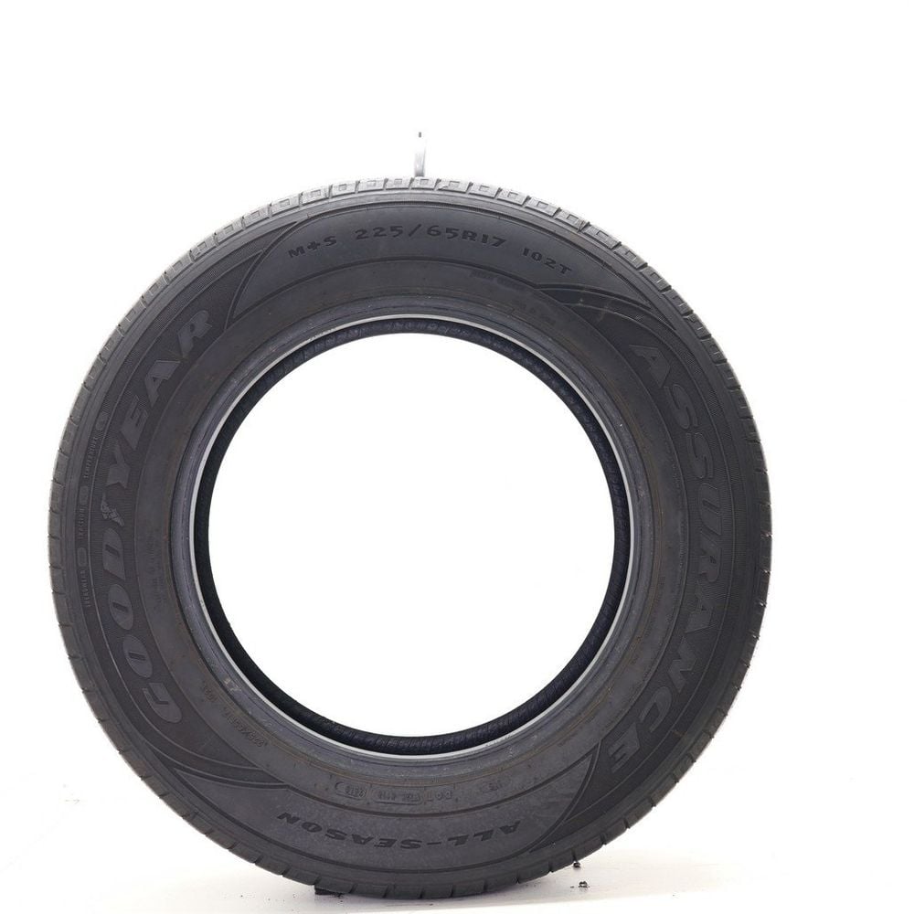 Set of (4) Used 225/65R17 Goodyear Assurance All-Season 102T - 4.5-5/32 - Image 3