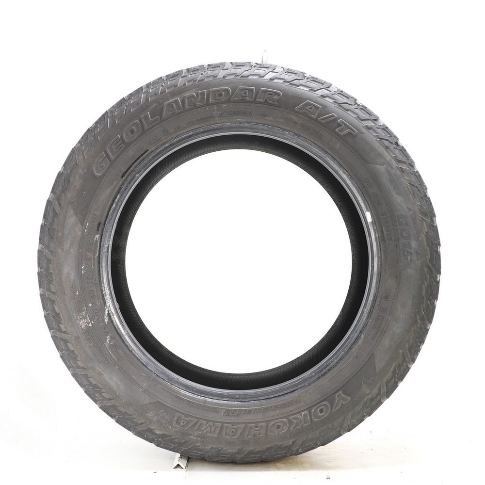 Used LT 265/60R20 Yokohama Geolandar A/T G015 121/118S E - 8.5/32 - Image 3