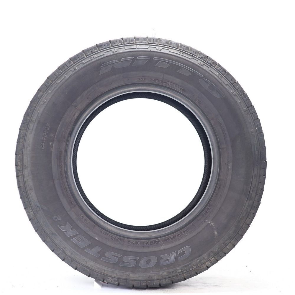 Used LT 245/75R17 Nitto Crosstek 2 121/118R E - 9/32 - Image 3