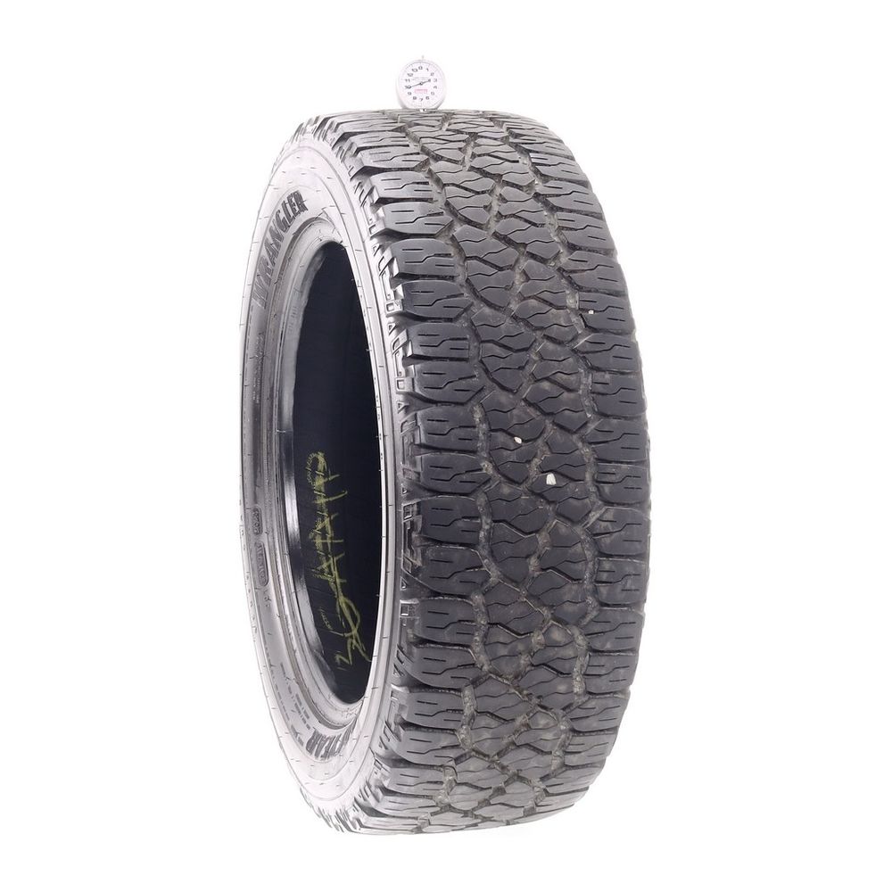 Set of (2) Used 235/55R17 Goodyear Wrangler Territory AT 103H - 9.5/32 - Image 1