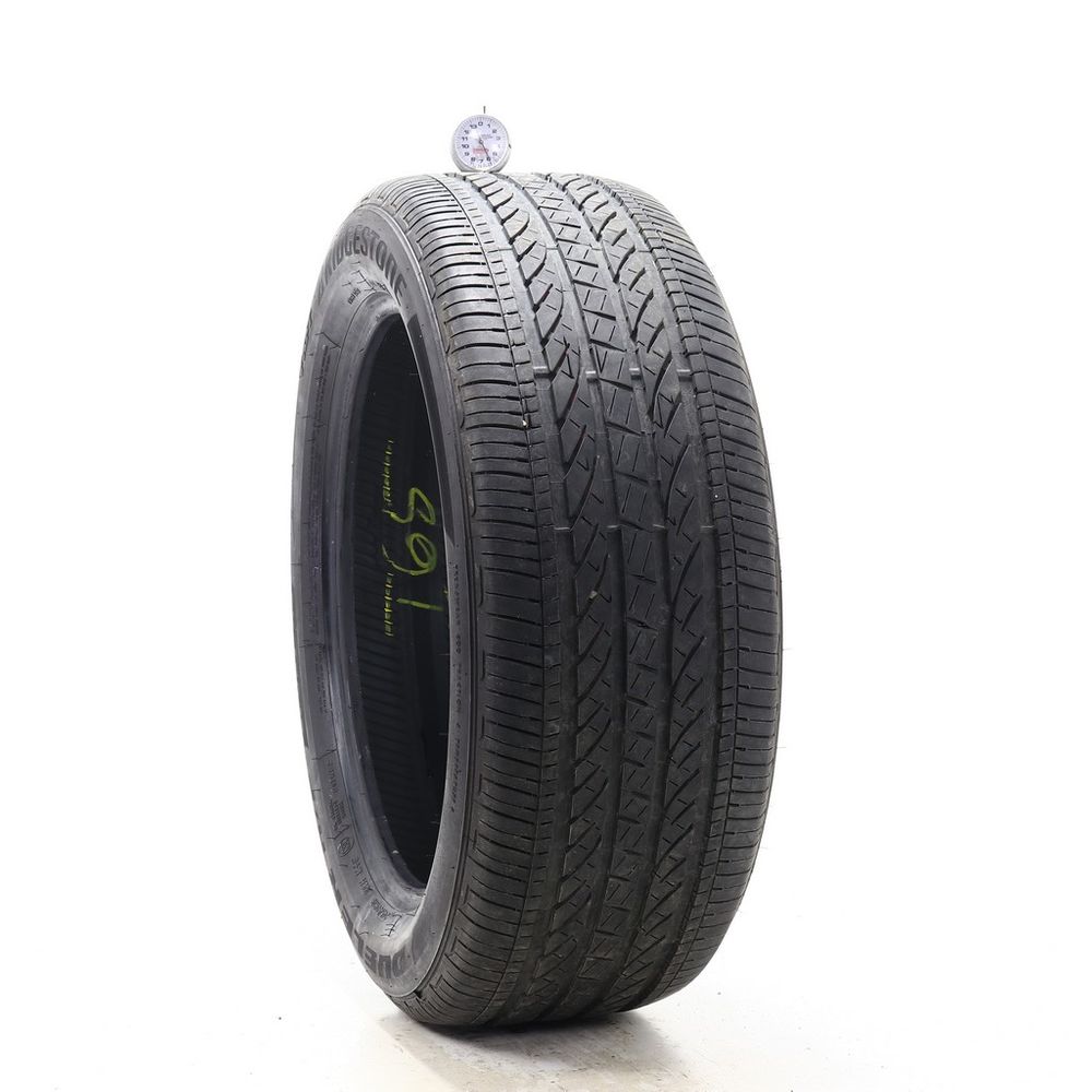 Set of (2) Used 245/50R19 Bridgestone Dueler H/P Sport RFT 105H - 6-6.5/32 - Image 1