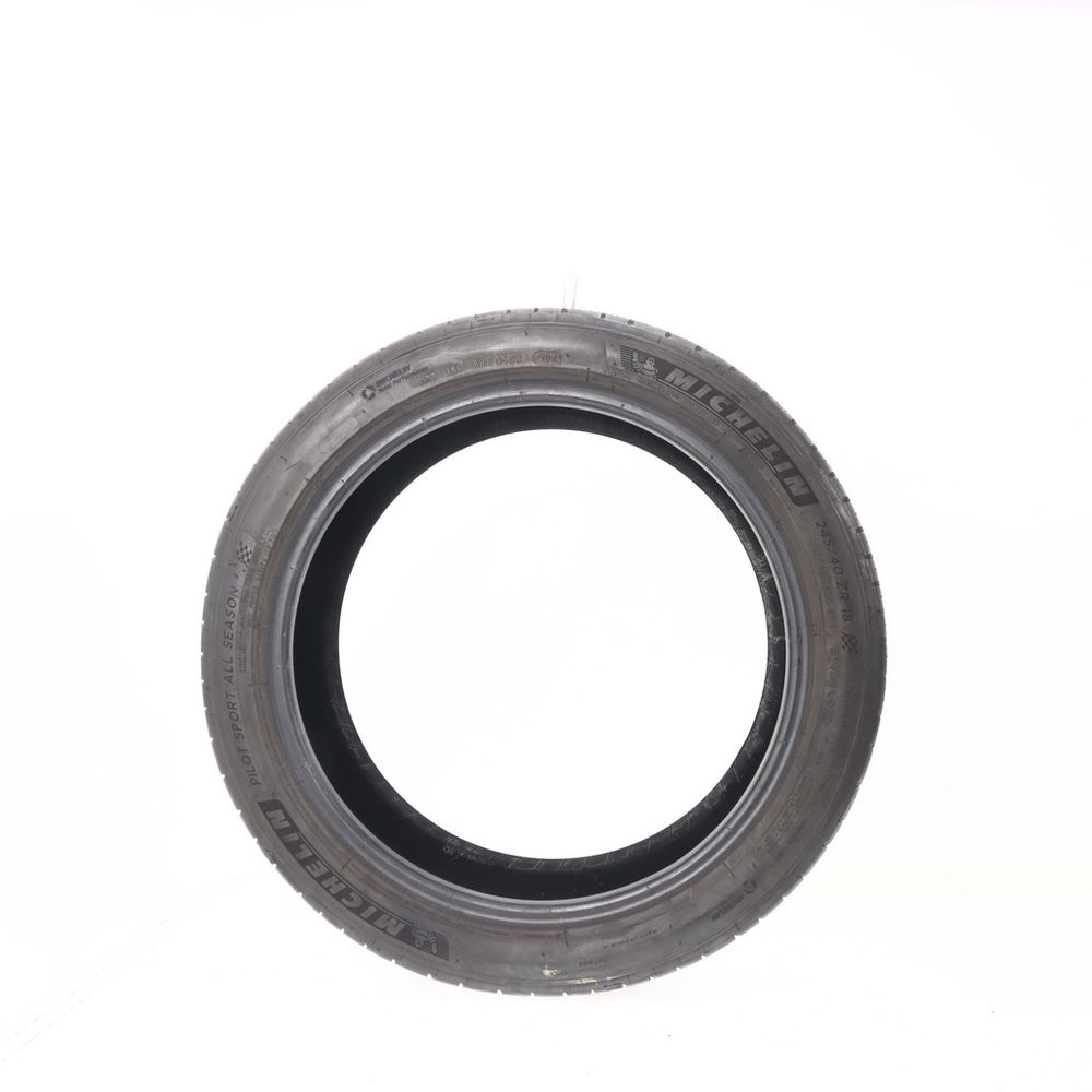 Set of (2) Used 245/40ZR18 Michelin Pilot Sport All Season 4 97Y - 8-8.5/32 - Image 3