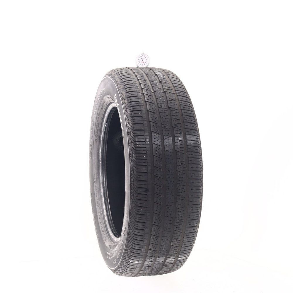 Set of (2) Used 235/60R18 Continental CrossContact LX Sport SSR MOE 103H - 6-7/32 - Image 1