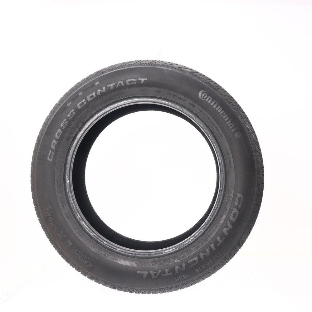 Set of (2) Used 235/60R18 Continental CrossContact LX Sport SSR MOE 103H - 6-7/32 - Image 3