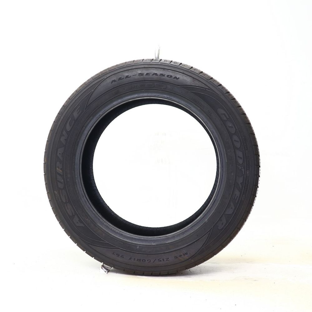 Set of (2) Used 215/60R17 Goodyear Assurance All-Season 96T - 5-6.5/32 - Image 3