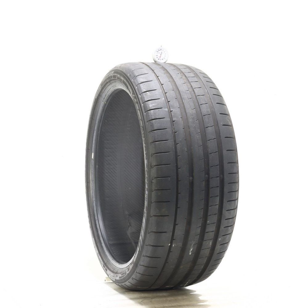 Set of (2) Used 255/35ZR21 Yokohama Advan Sport V107 MO1 98Y - 7.5-8.5/32 - Image 1