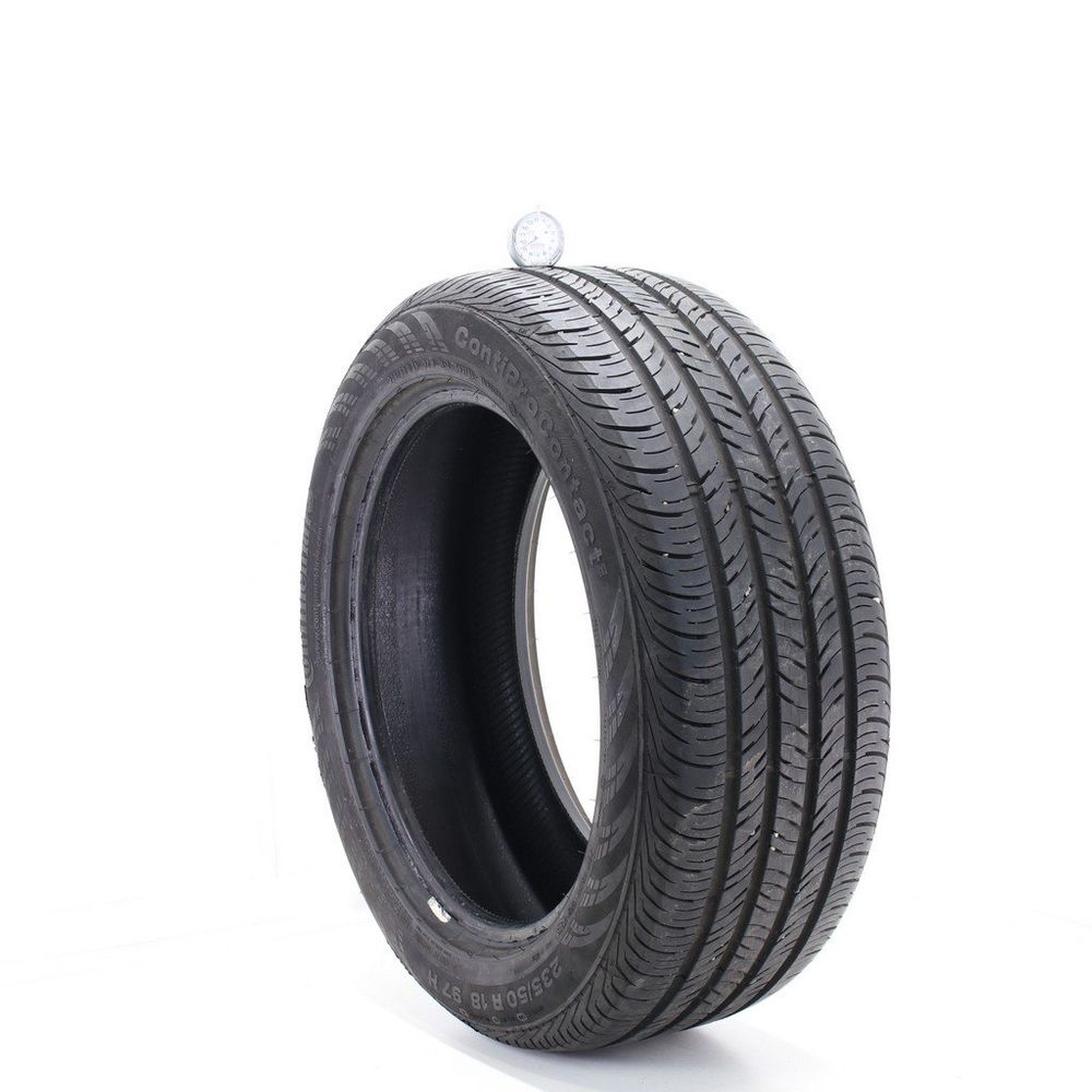 Set of (2) Used 235/50R18 Continental ContiProContact E 97H - 9/32 - Image 1