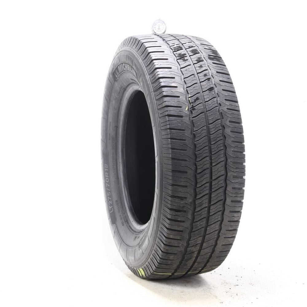 Set of (2) Used LT 275/70R18 Michelin Agilis CrossClimate  125/122R E - 7-8/32 - Image 1