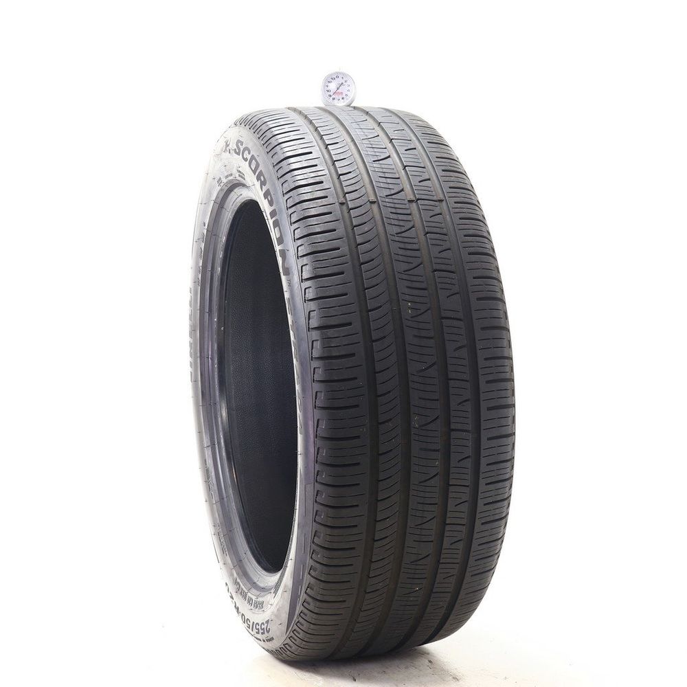 Set of (2) Used 255/50R20 Pirelli Scorpion Strada 109V - 8.5/32 - Image 1