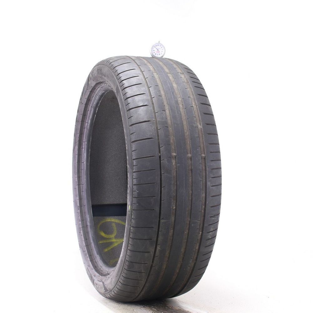 Set of (2) Used 285/40R23 Pirelli P Zero PZ4 MO-S PNCS 107Y - 5-5.5/32 - Image 1