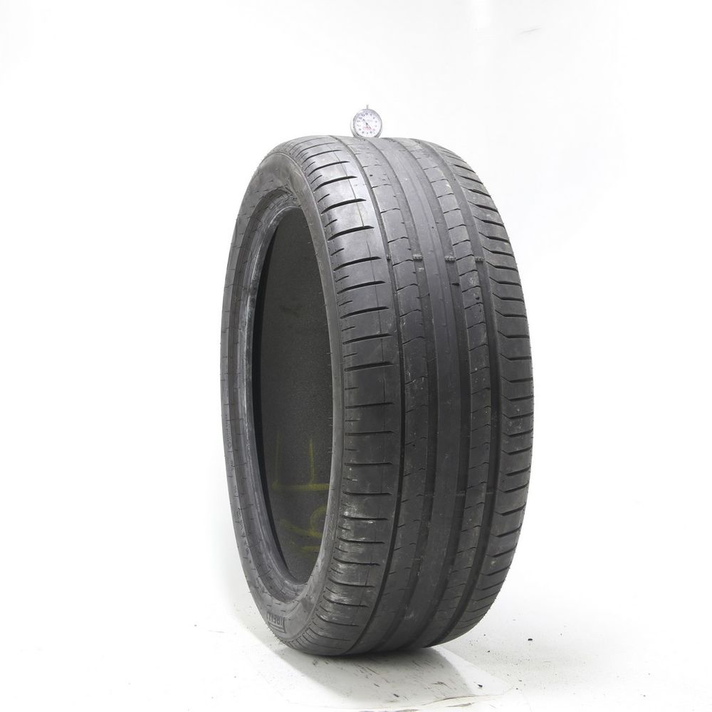 Set of (2) Used 285/40R23 Pirelli P Zero PZ4 MO-S PNCS 107Y - 5-5.5/32 - Image 4
