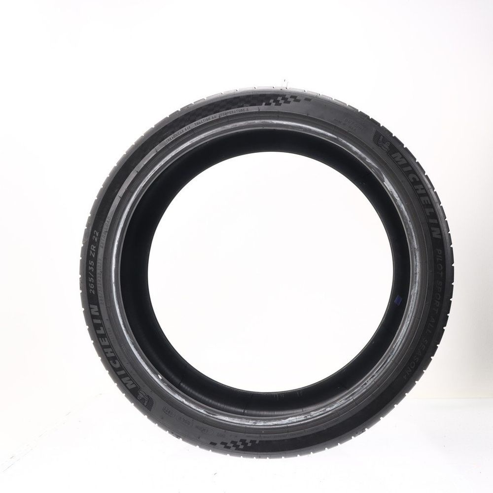 Set of (2) Used 265/35ZR22 Michelin Pilot Sport All Season 4 102Y - 6.5-7/32 - Image 3