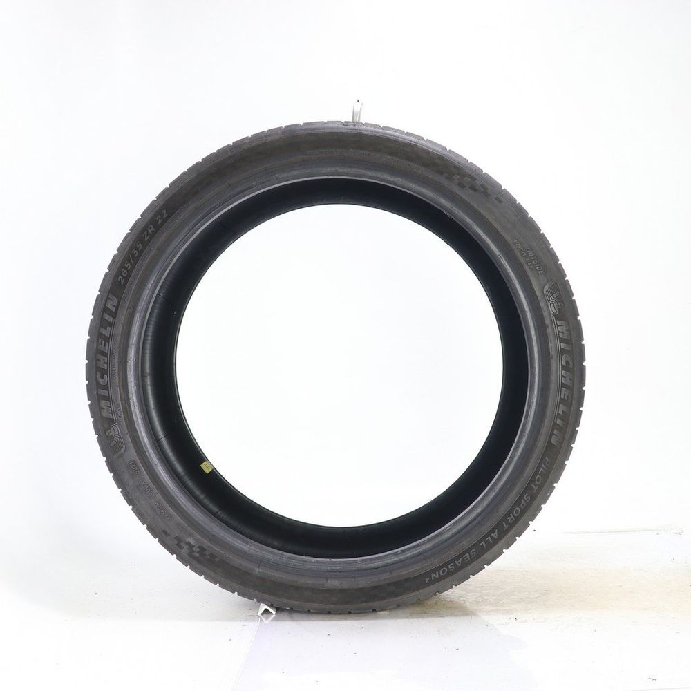 Set of (2) Used 265/35ZR22 Michelin Pilot Sport All Season 4 102Y - 6.5-7/32 - Image 6