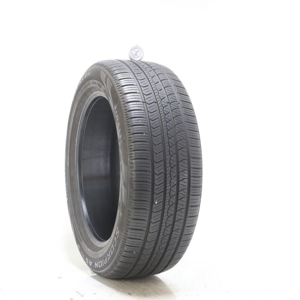 Set of (2) Used 235/55R19 Pirelli Scorpion AS Plus 3 105V - 7-8.5/32 - Image 4