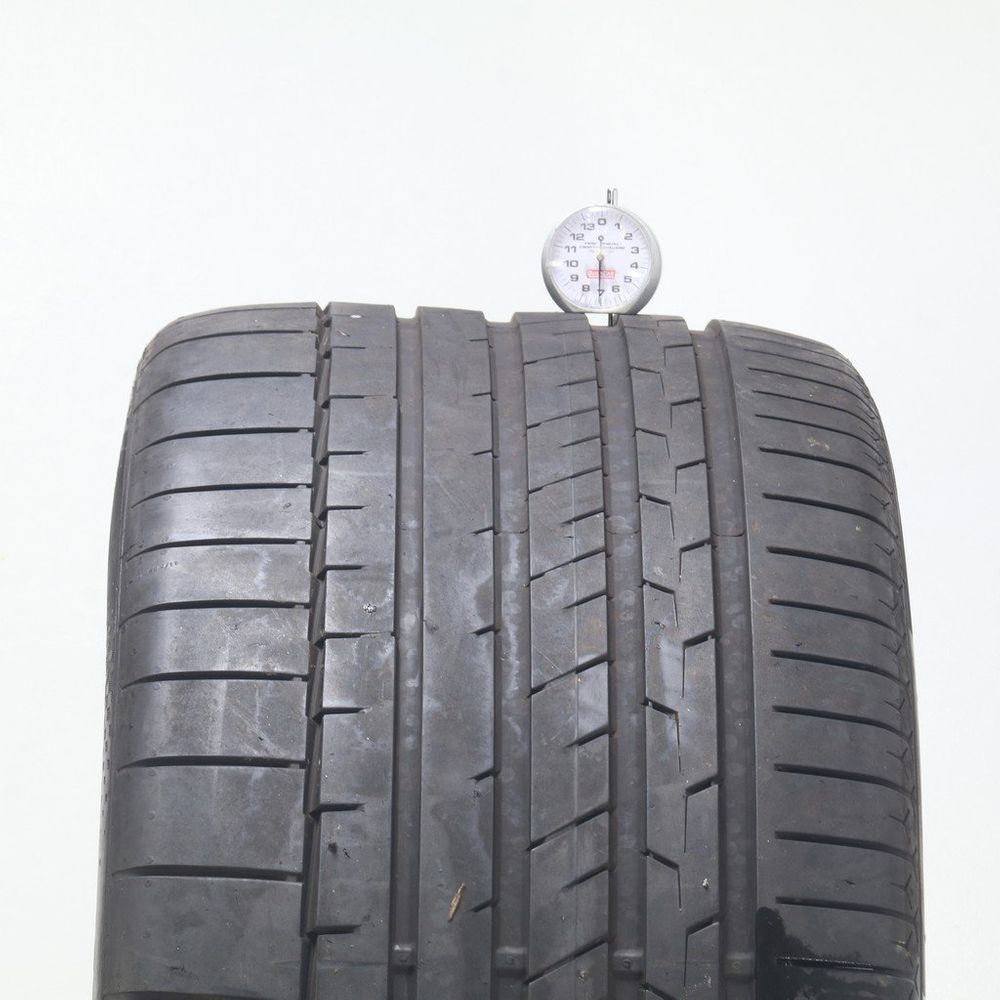 Set of (4) Used 315/40ZR21 Continental SportContact 6 MO1 115Y - 6-7/32 - Image 5