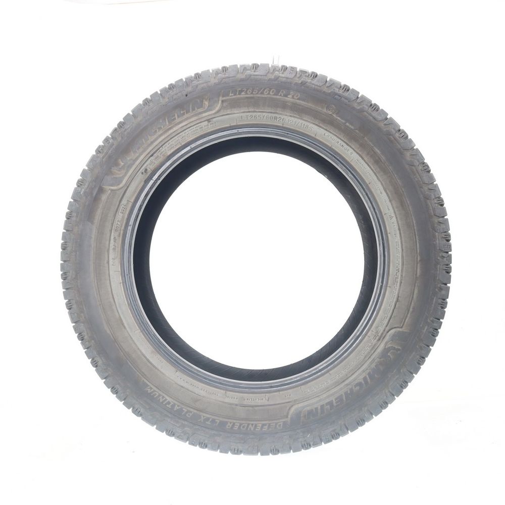 Used LT 265/60R20 Michelin Defender LTX Platinum 121/118S E - 10/32 - Image 3