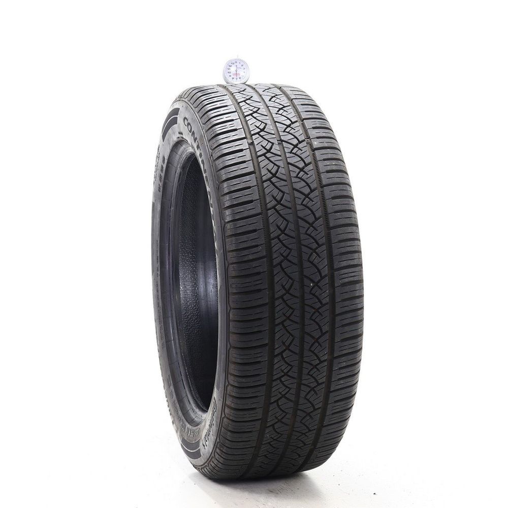 Set of (2) Used 235/55R19 Continental TrueContact Tour 101H - 7-8.5/32 - Image 1