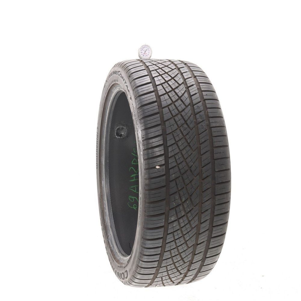 Set of (4) Used 275/40ZR22 Continental ExtremeContact DWS06 Plus 108W - 8-8.5/32 - Image 1
