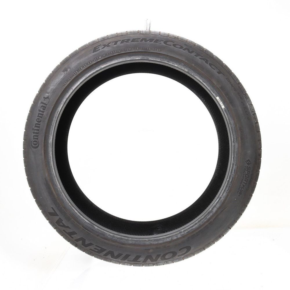 Set of (4) Used 275/40ZR22 Continental ExtremeContact DWS06 Plus 108W - 8-8.5/32 - Image 3