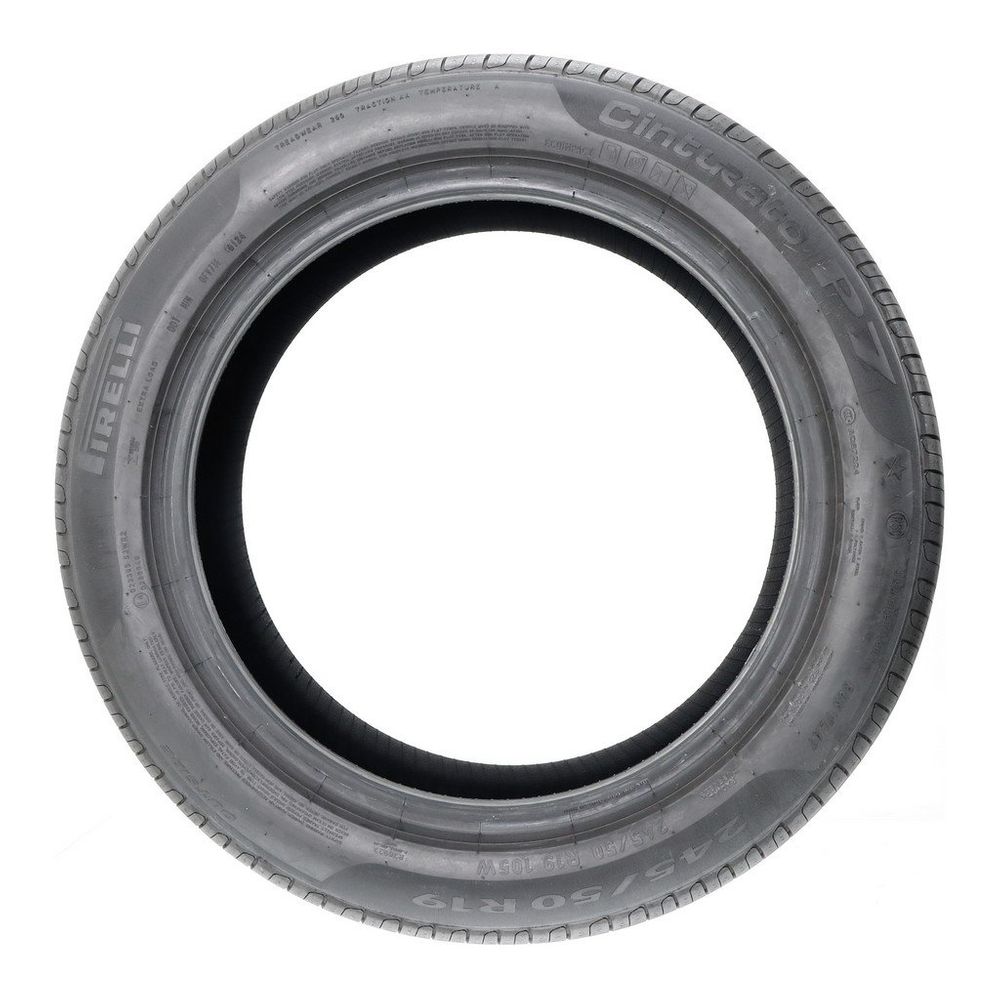 Set of (2) Used 245/50R19 Pirelli Cinturato P7 Run Flat 105W - 8.5-9/32 - Image 3