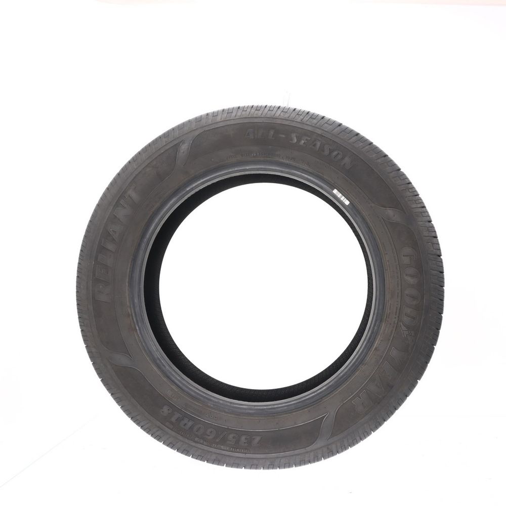 Set of (4) Used 235/60R18 Goodyear Reliant All-season 103V - 8.5/32 - Image 3