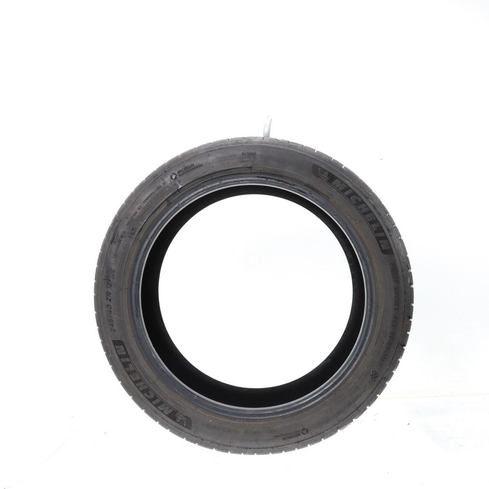 Set of (2) Used 245/40ZR17 Michelin Pilot Sport All Season 4 95Y - 5-6/32 - Image 6