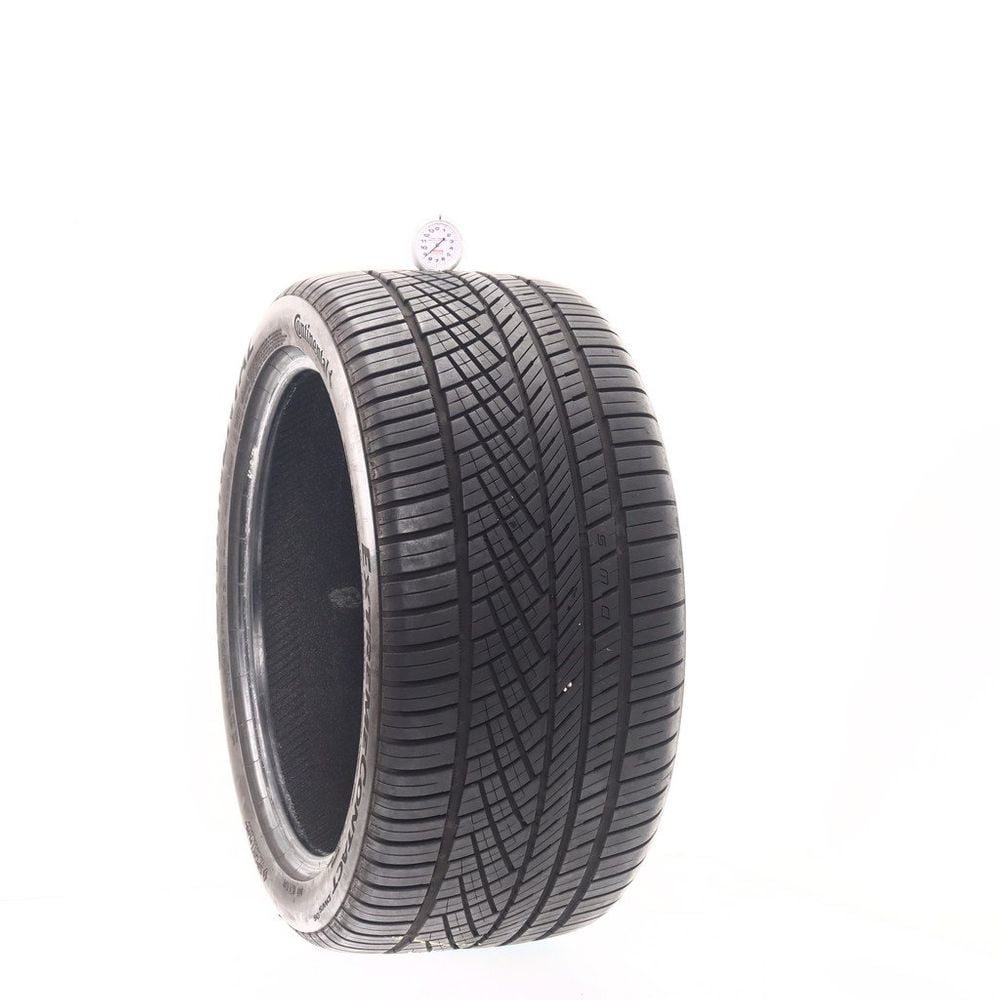 Set of (2) Used 285/35ZR18 Continental ExtremeContact DWS06 101Y - 8.5/32 - Image 1