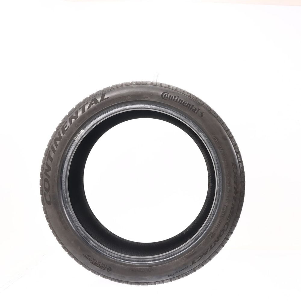Set of (2) Used 285/35ZR18 Continental ExtremeContact DWS06 101Y - 8.5/32 - Image 3