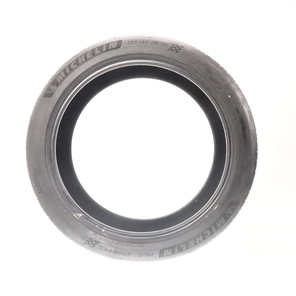 Used 285/40ZR22 Michelin Pilot Sport 4 S MO1 110Y - 9.5/32 - Image 3