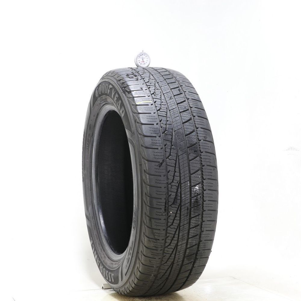Set of (4) Used 235/60R18 Goodyear Assurance WeatherReady 103H - 6-7.5/32 - Image 1