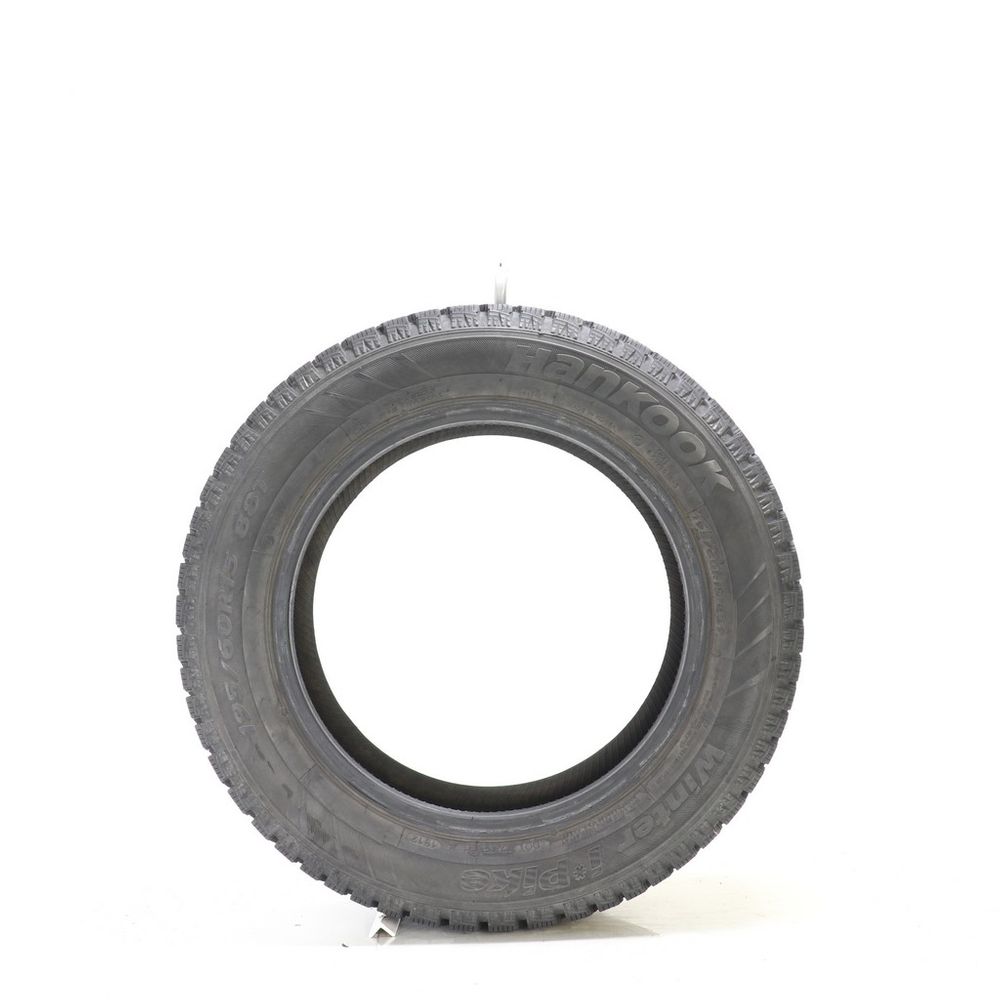 Used 195/60R15 Hankook Winter i*Pike (W409) Studded 88T - 8/32 - Image 3