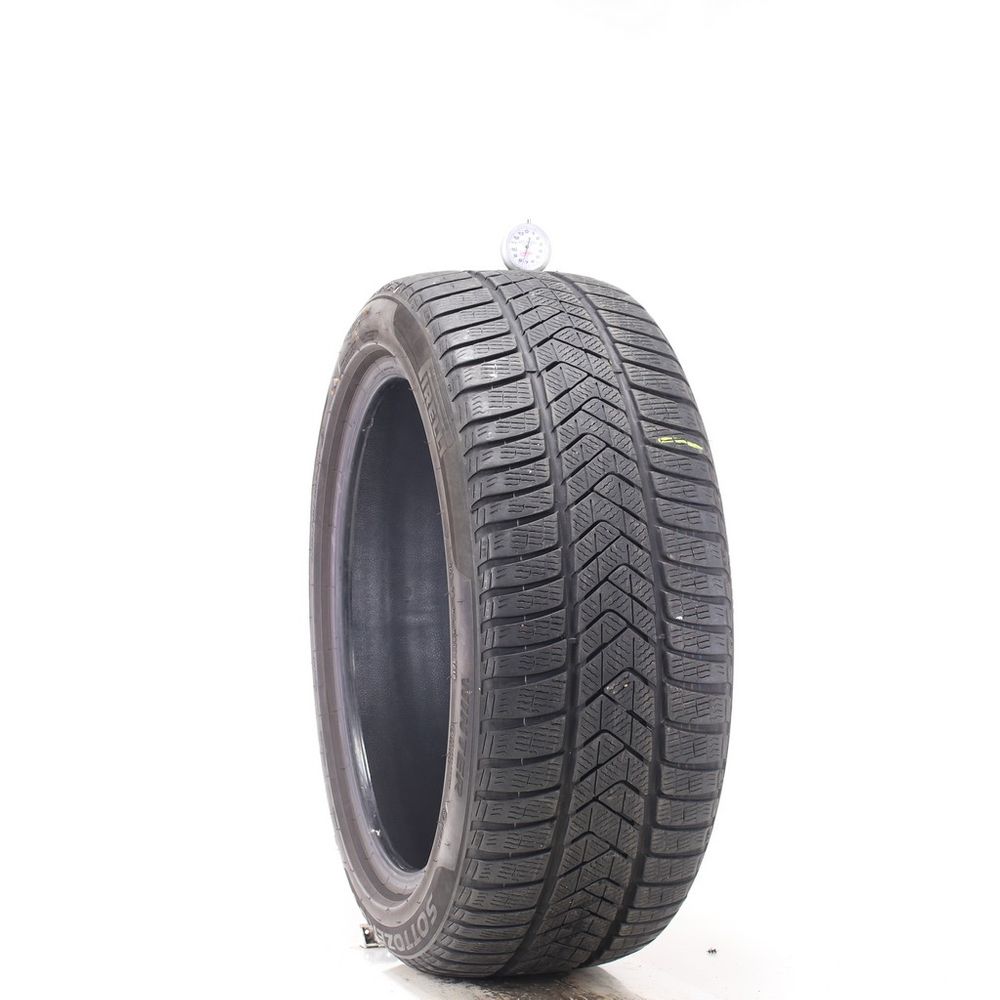 Used 245/45R19 Pirelli Winter Sottozero 3 AO 102V - 7.5/32 - Image 1