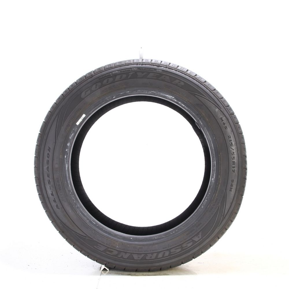 Used 215/55R17 Goodyear Assurance All-Season 94H - 8.5/32 - Image 3
