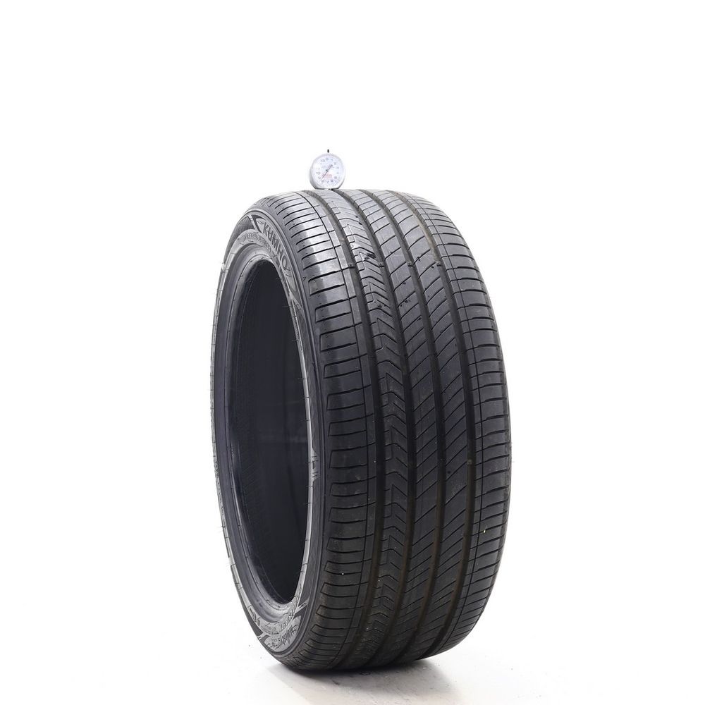 Set of (2) Used 245/40ZR18 Kumho Majesty 9 Solus TA91 97W - 7.5-8.5/32 - Image 4