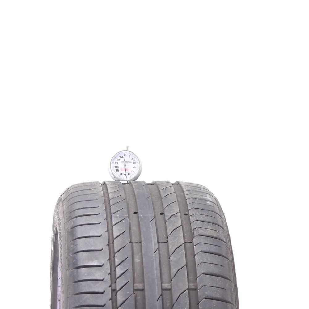 Set of (2) Used 245/40R18 Continental ContiSportContact 5 SSR MOE 97Y - 6.5-7.5/32 - Image 2