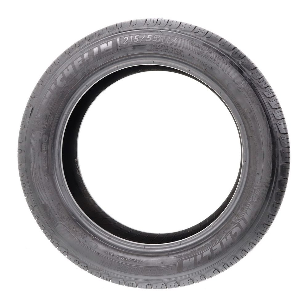 Set of (2) Used 215/55R17 Michelin Defender T+H 94H - 7.5-8.5/32 - Image 6