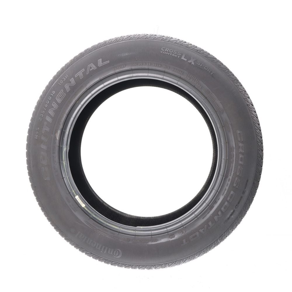 Set of (4) Used 235/60R18 Continental CrossContact LX Sport AO 103H - 7.5-9/32 - Image 9