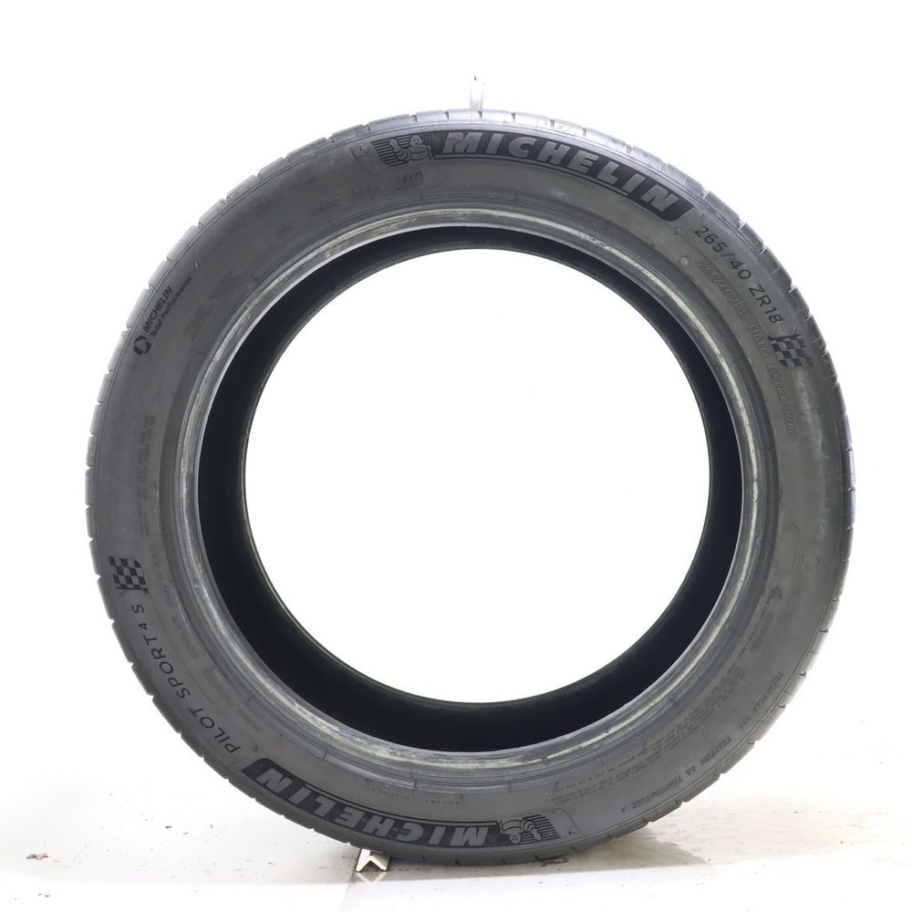 Used 265/40ZR18 Michelin Pilot Sport 4 S 101Y - 7.5/32 - Image 3