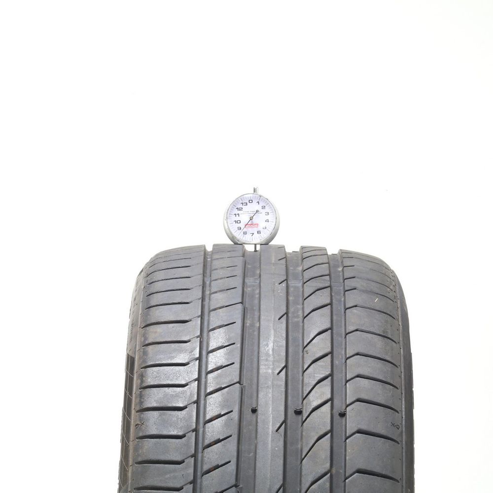 Set of (2) Used 245/35ZR21 Continental ContiSportContact 5P TO ContiSilent 96Y - 8.5-9.5/32 - Image 2