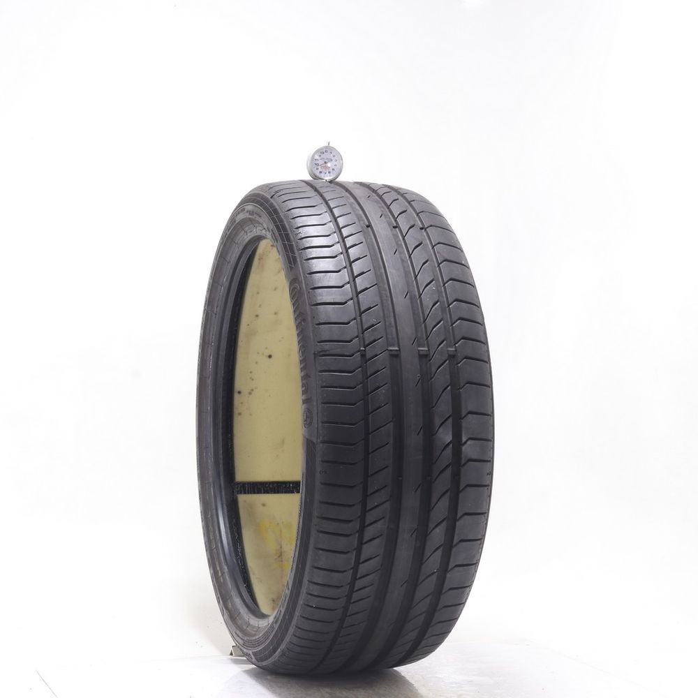 Set of (2) Used 245/35ZR21 Continental ContiSportContact 5P TO ContiSilent 96Y - 8.5-9.5/32 - Image 4