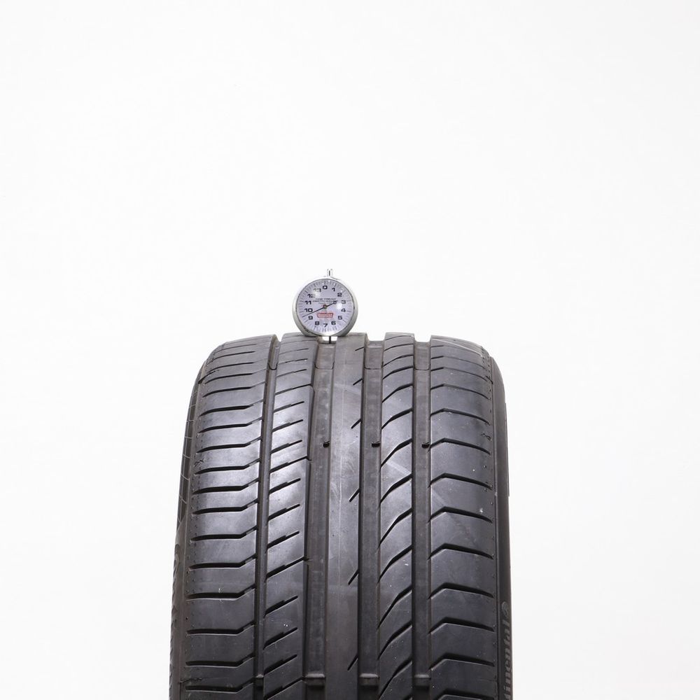 Set of (2) Used 245/35ZR21 Continental ContiSportContact 5P TO ContiSilent 96Y - 8.5-9.5/32 - Image 5