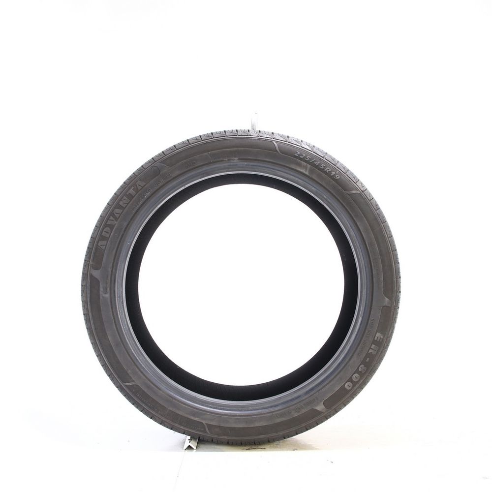 Set of (2) Used 225/45R19 Advanta ER-800 96W - 8.5-9/32 - Image 3