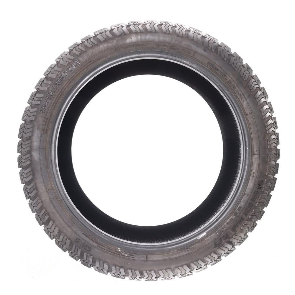 Used LT 33X12.5R22 Red Dirt Road RD-9 R/T 109Q E - 14/32 - Image 3