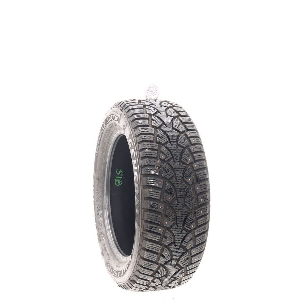 Used 215/55R16 General Altimax Arctic Studded 93Q - 10.5/32 - Image 1