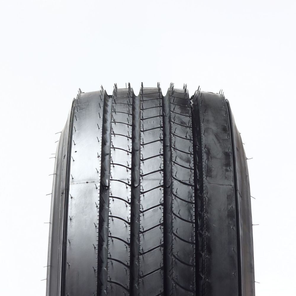 Set of (2) New 295/75R22.5 Hankook AL07+ 144/141L - 17/32 - Image 2