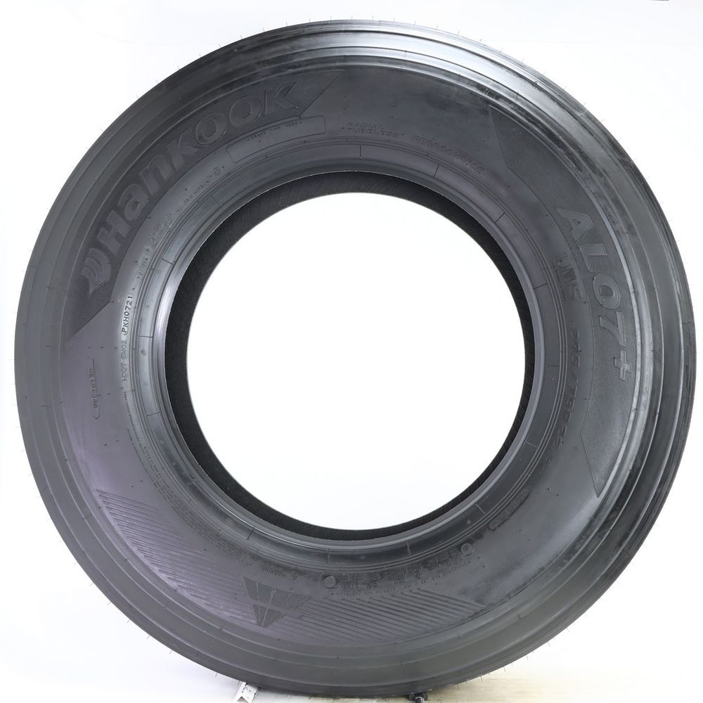 Set of (2) New 295/75R22.5 Hankook AL07+ 144/141L - 17/32 - Image 3