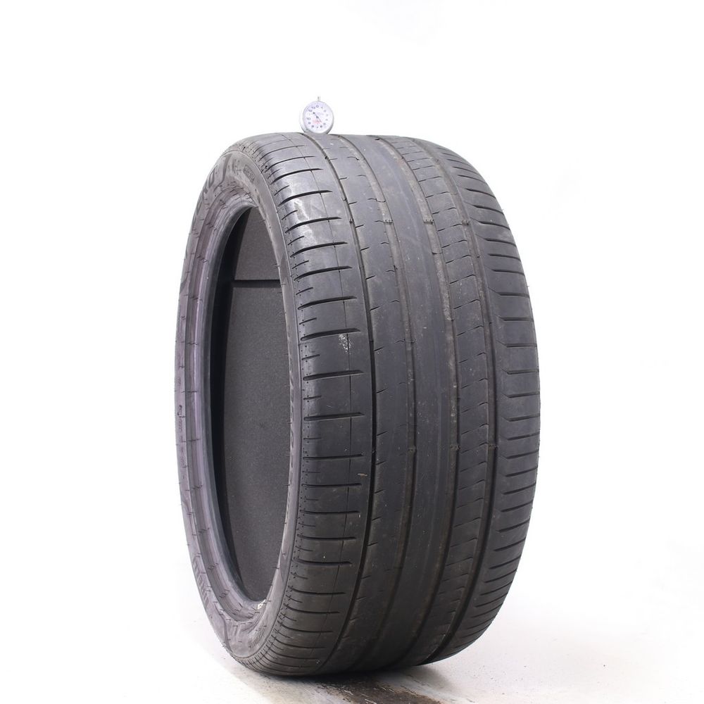 Set of (4) Used 325/35R23 Pirelli P Zero PZ4 MO-S PNCS 111Y - 5-6.5/32 - Image 1