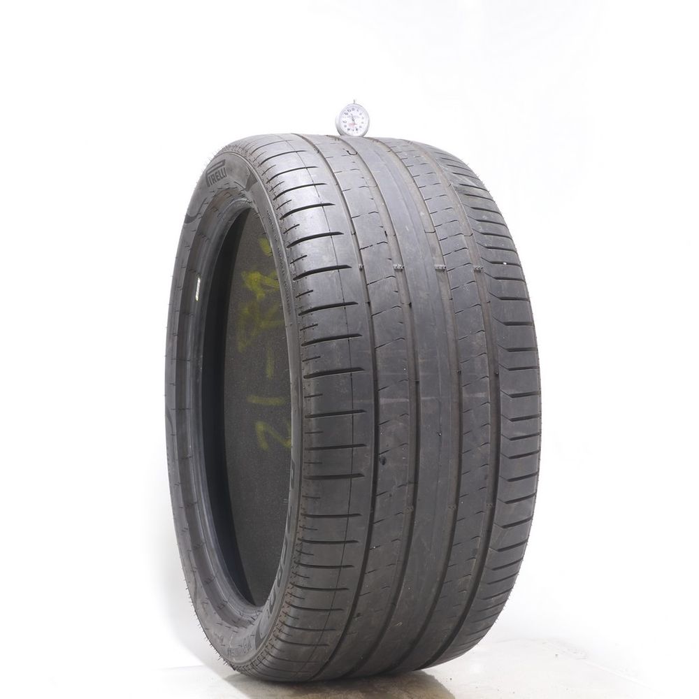 Set of (4) Used 325/35R23 Pirelli P Zero PZ4 MO-S PNCS 111Y - 5-6.5/32 - Image 7